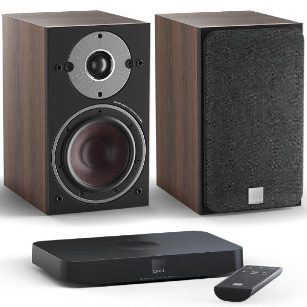 

Активная полочная акустика DALI, Oberon 1 C Dark Walnut + Sound Hub Compact (уценённый товар)