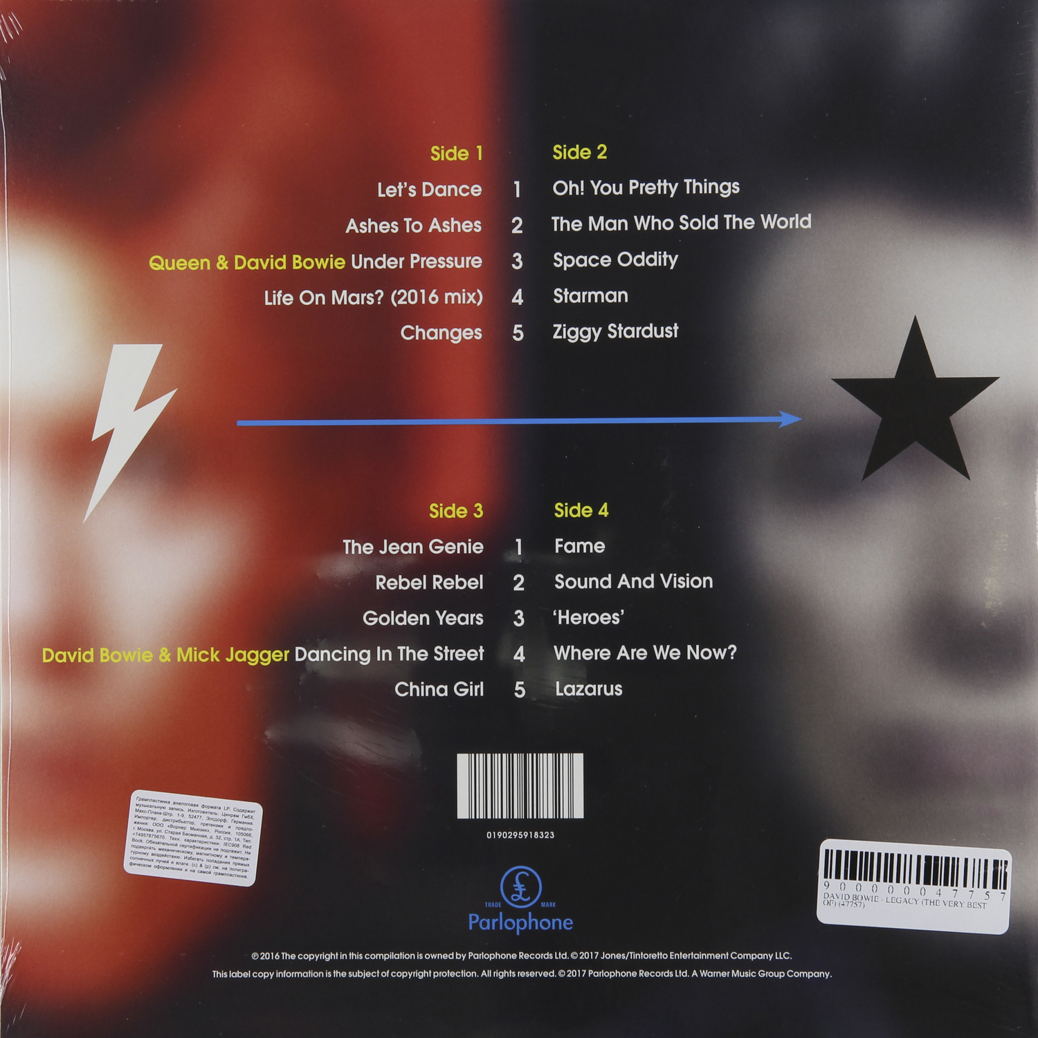 David Bowie - Legacy (the Very Best Of) от Audiomania