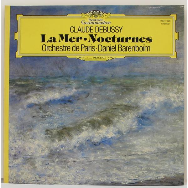 Винтажная виниловая пластинка DEBUSSY - LA MER, NOCTURNES (ORCHESTRE DE PARIS)