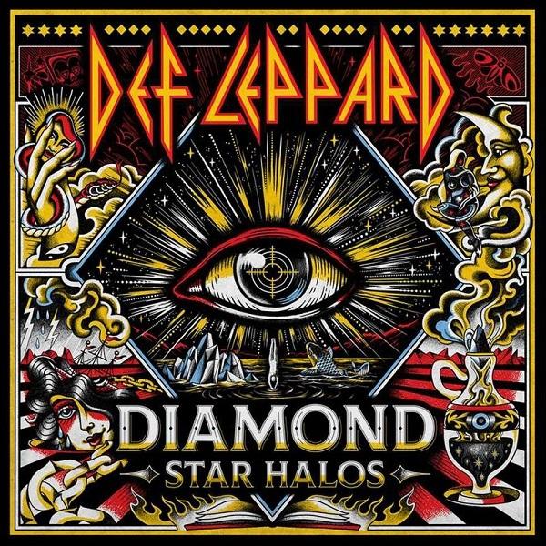 виниловая пластинка def leppard diamond star halos clear 2 lp Def Leppard Def Leppard - Diamond Star Halos (limited, Colour Yellow Red, 2 LP)