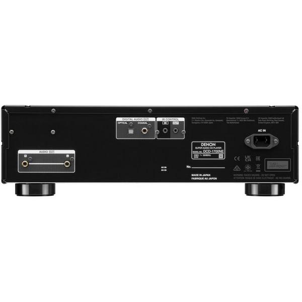 

CD/SACD-проигрыватель Denon, DCD-1700NE Black