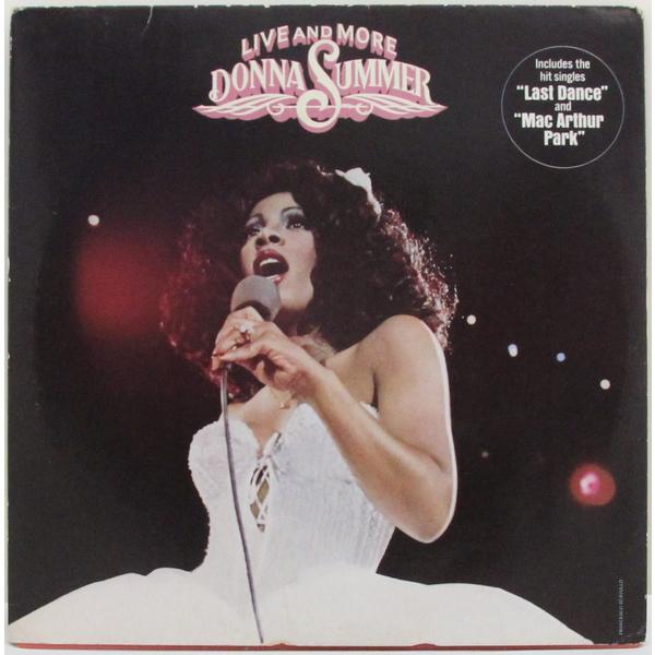 Винтажная виниловая пластинка DONNA SUMMER - LIVE AND MORE