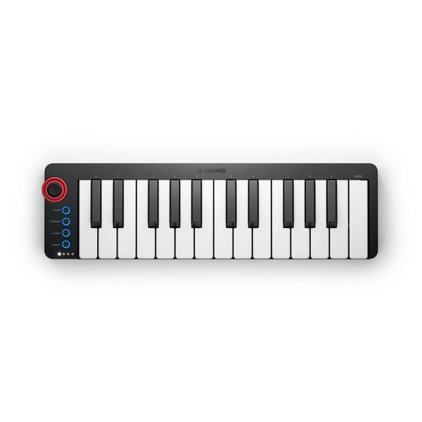 MIDI-клавиатура Donner Music N-25 midi клавиатура 25 клавиш akai mpk mini mk3 red