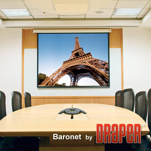 Экран для проектора Draper Baronet HDTV (9:16) 269/106  132*234 MW ed 12 Baronet HDTV (9:16) 269/106  132*234 MW ed 12 - фото 2