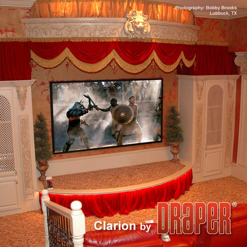 Экран для проектора Draper Clarion HDTV (9:16) 234/92  114*203 M1300 Clarion HDTV (9:16) 234/92  114*203 M1300 - фото 5