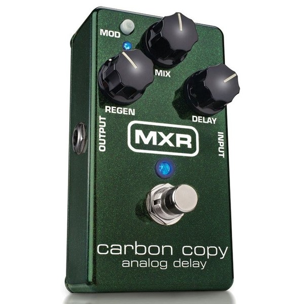 Педаль эффектов Dunlop MXR Carbon Copy Analog Delay M169 гитарная педаль эффектов примочка joyo jf 37 analog chorus