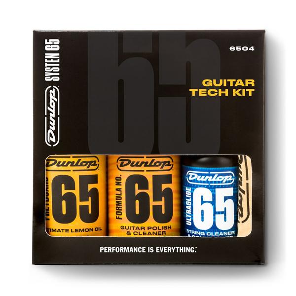 цена Средство для ухода за гитарой Dunlop Набор для ухода за гитарой 6504 System 65 Guitar Tech Kit