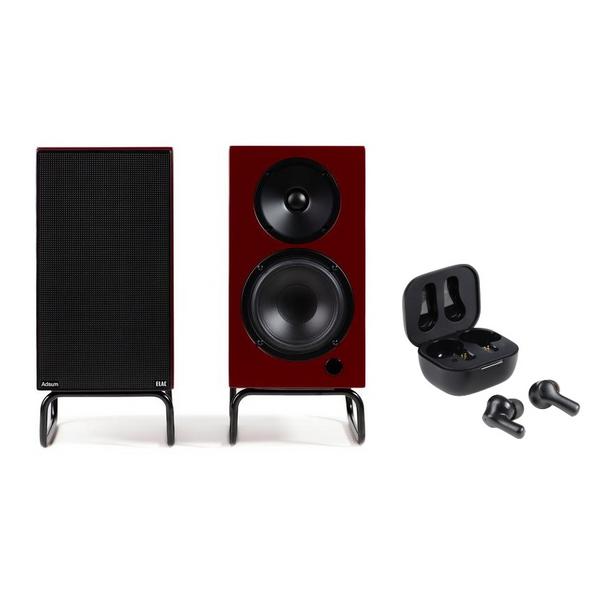 Комплект Adsum ConneX DCB41 Burgundy + Radiotehnika Impulse T1 Black
