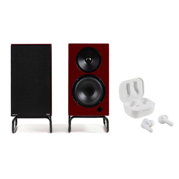 Комплект Adsum ConneX DCB41 Burgundy + Radiotehnika Impulse T1 White
