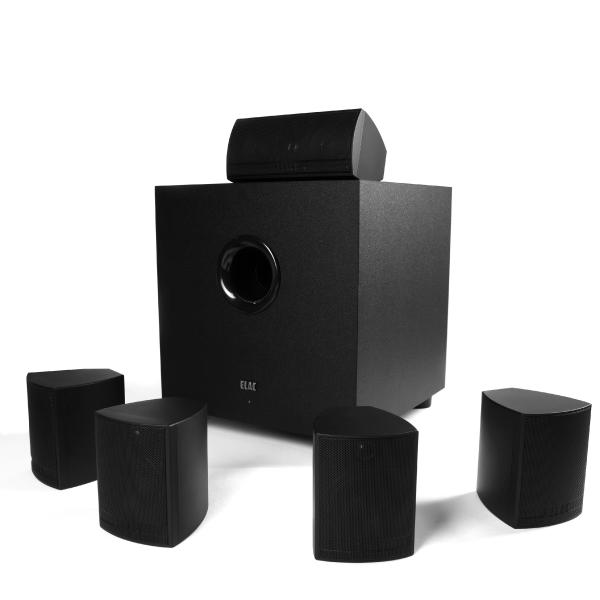

Комплект акустики ELAC, 5.1 Cinema 5 Black (уценённый товар)