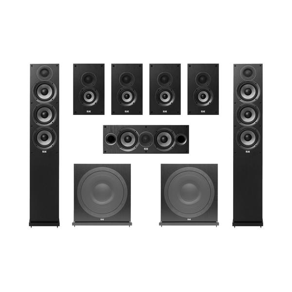 Комплект акустики ELAC 7.2  Debut Black