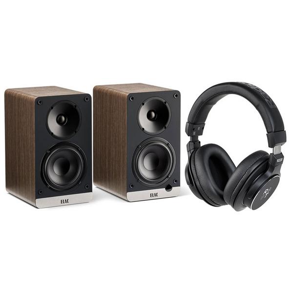 

Активная полочная акустика ELAC, Debut ConneX DCB41 Walnut + Radiotehnika TD01C Black