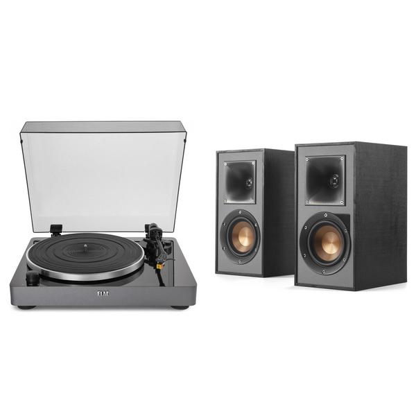 

Готовая Hi-Fi-аудиосистема ELAC, Miracord 50 Black + Klipsch R-41PM Black