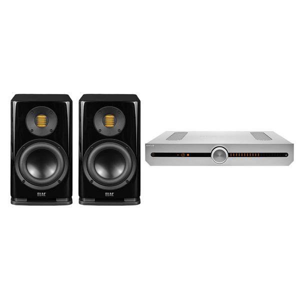 

Стереокомплект ELAC, Solano FS 283.2 High Gloss Black + Roksan Attessa Integrated Amplifier Silver