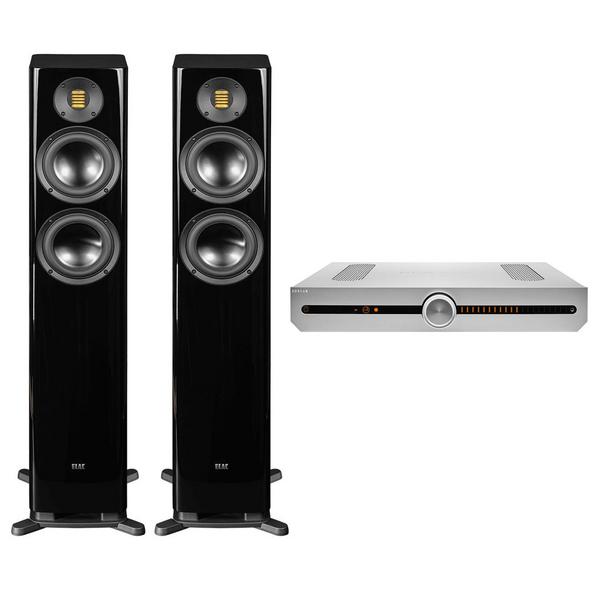 

Стереокомплект ELAC, Solano FS 287.2 High Gloss Black + Roksan Attessa Integrated Amplifier Silver