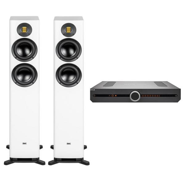 

Стереокомплект ELAC, Solano FS 287.2 High Gloss White + Roksan Attessa Integrated Amplifier Black