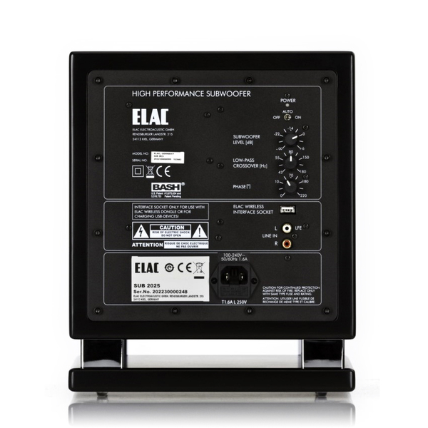 ELAC SUB 2025 активный сабвуфер Купить в магазине Аудиомания