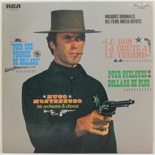Винтажная виниловая пластинка ENNIO MORRICONE - POUR UNE POIGNEE DE DOLLARS; POUR QUELOQUES DOLLARS DE PLUS; LE BON, LA BRUTE LE TRUAND (HUGO MONTENEGRO HIS ORCHESTRA CHORUS)