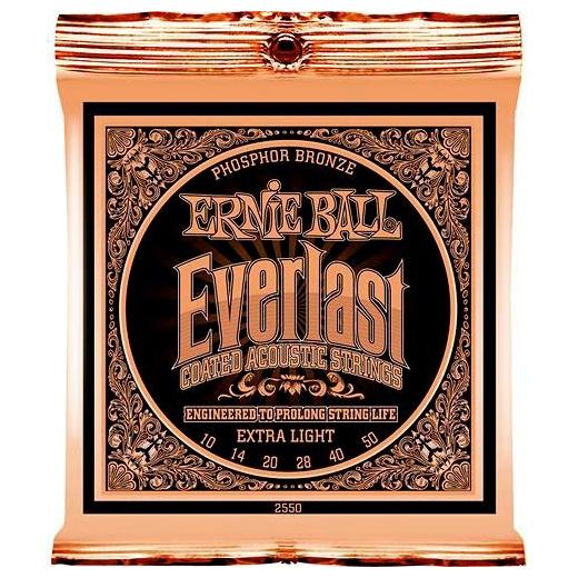 цена Струны для акустической гитары Ernie Ball 2550