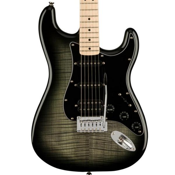 

Электрогитара Fender, Squier Affinity Stratocaster FMT HSS MN Black Burst