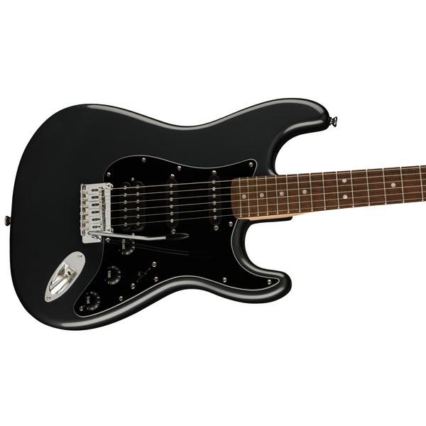 Гитарный комплект Fender Squier Affinity Stratocaster HSS Pack LRL Charcoal Frost Metallic - фото 4