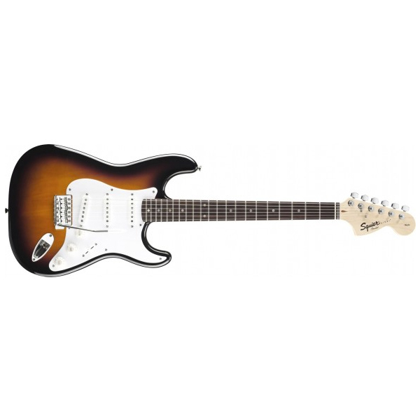 Электрогитара Fender Squier Affinity Stratocaster RW Brown Sunburst