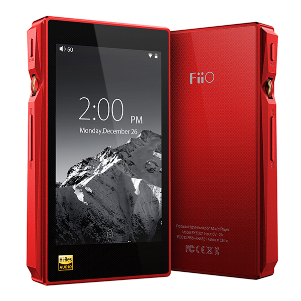 

Портативный Hi-Fi плеер FiiO, X5 3nd gen Red (уценённый товар)