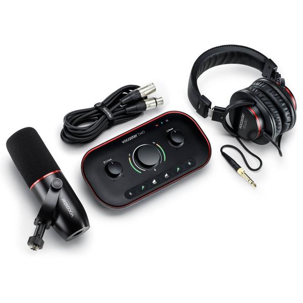 Комплект для домашней студии с микрофоном Focusrite Vocaster Two Studio Podcast Set комплект для домашней студии с микрофоном behringer voice studio