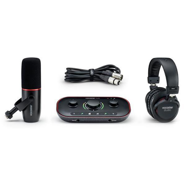 Комплект для домашней студии с микрофоном Focusrite Vocaster Two Studio Podcast Set - фото 2