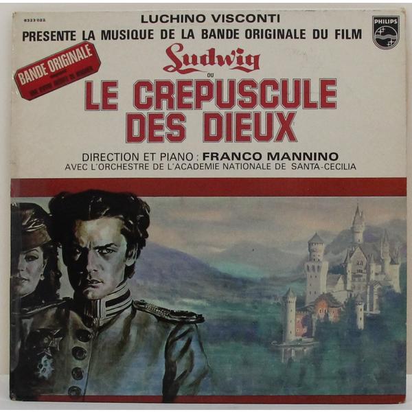 Винтажная виниловая пластинка FRANCO MANNINO AVEC ORCHESTRE DE L'ACADEMIE NATIONALE DE SANTA-CECILIA - LUDWIG OU LE CREPUSCULE DES DIEUX