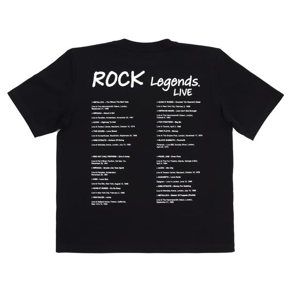 Одежда и аксессуары для любителей музыки Audiomania Футболка  ROCK LEGENDS. LIVE  (размер XL-XXL) Футболка  ROCK LEGENDS. LIVE  (размер XL-XXL) - фото 2