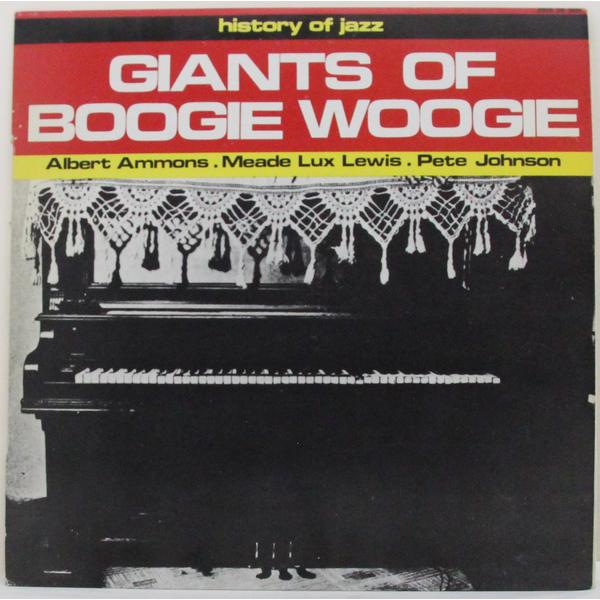 Винтажная виниловая пластинка GIANTS OF BOOGIE WOOGIE