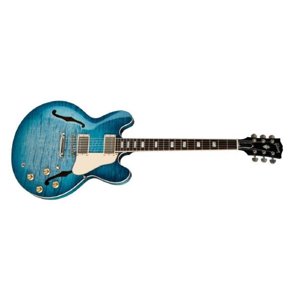 

Гитара полуакустическая Gibson, 2019 ES-335 Figured Glacier Blue