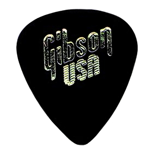 Медиатор Gibson APRGG-74H 1/2 Gross Black Standart Style/Heavy