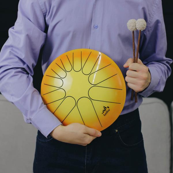 Лепестковый барабан Фимбо (глюкофон)  Солнце (27 см) (глюкофон)  Солнце (27 см) - фото 2