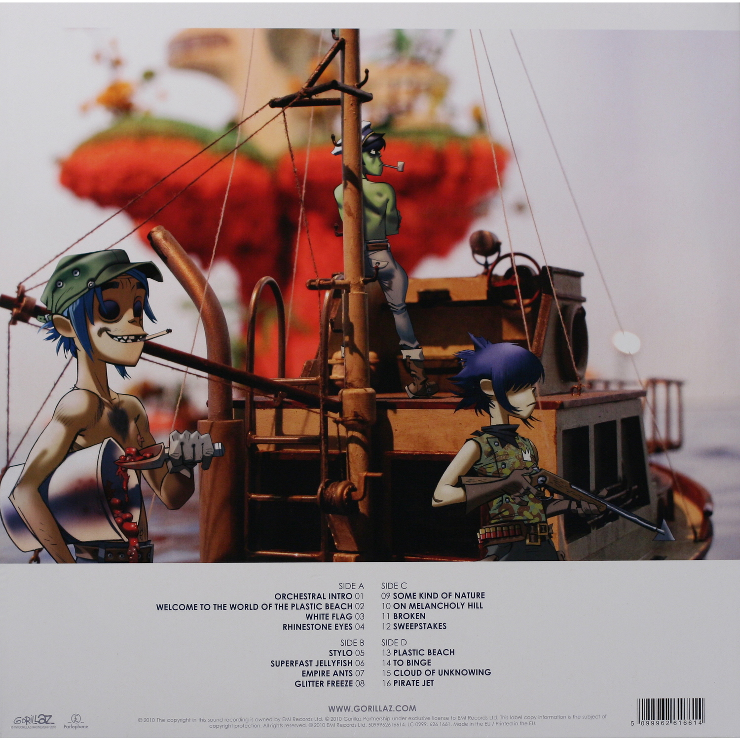 Gorillaz - Plastic Beach (2 LP) от Audiomania
