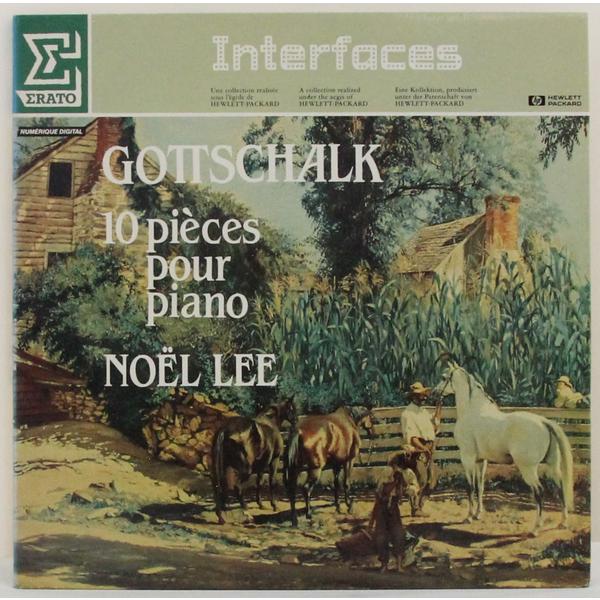 Винтажная виниловая пластинка GOTTSCHALK - 10 PIECES POUR PIANO (NOEL LEE)