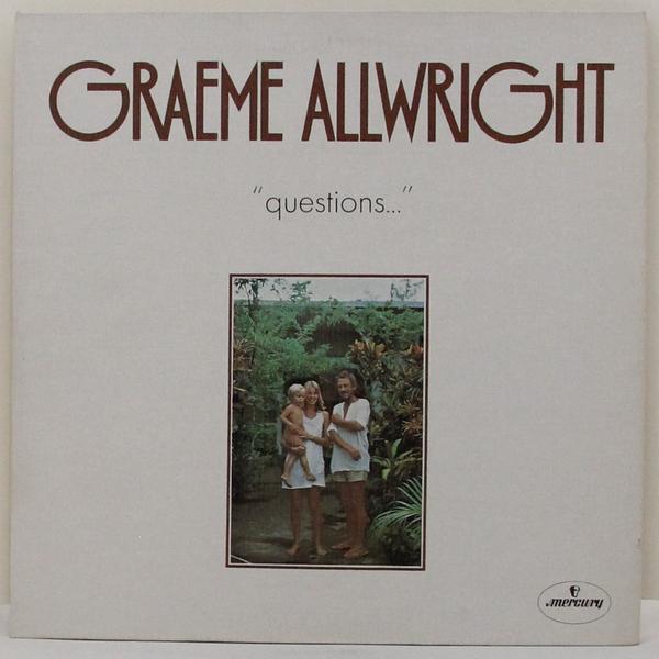 Винтажная виниловая пластинка GRAEME ALLWRIGHT -  QUESTIONS...