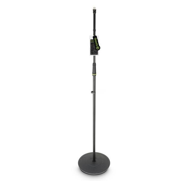 gravity ms 43 микрофонная стойка прямая на треноге 1000 1600 мм Микрофонная стойка Gravity GMS23 Black