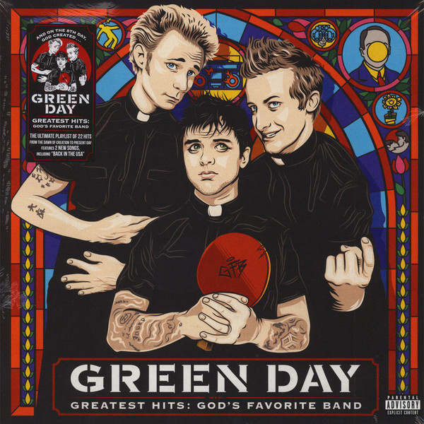 Green Day Green Day - Greatest Hits: God's Favorite Band (2 LP) (уценённый Товар) green day greatest hits gods favorite band виниловая пластинка lp винил