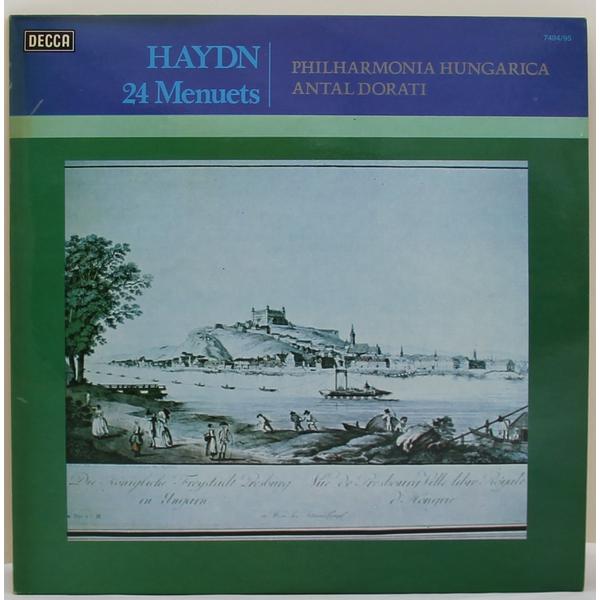 

Винтажная виниловая пластинка HAYDN - 24 MENUETS (PHILHARMONIA HUNGARICA)
