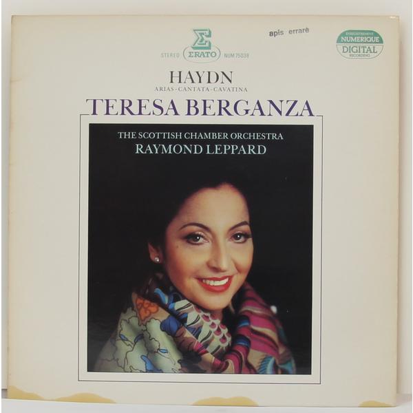 Винтажная виниловая пластинка HAYDN - ARIAS, CANTATA, CAVATINA (TERESA BERGANZA)