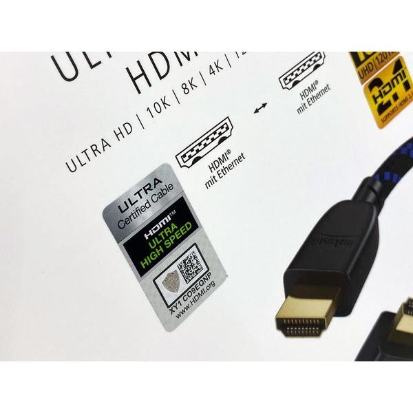 Кабель HDMI Inakustik Premium HDMI 2.1 3 m - фото 2