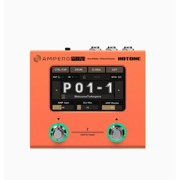 Гитарный процессор Hotone Ampero Mini Orange, Музыкальные инструменты и аппаратура, Гитарный процессор