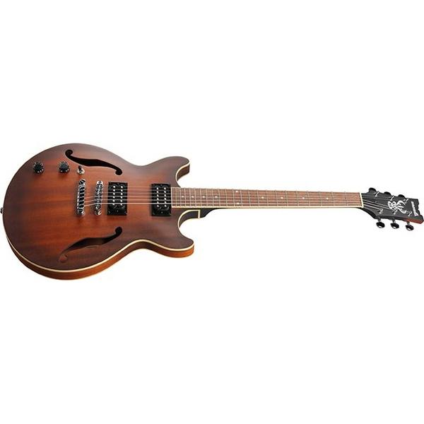 Полуакустическая гитара Ibanez AM53-TF Tobacco Flat - фото 2