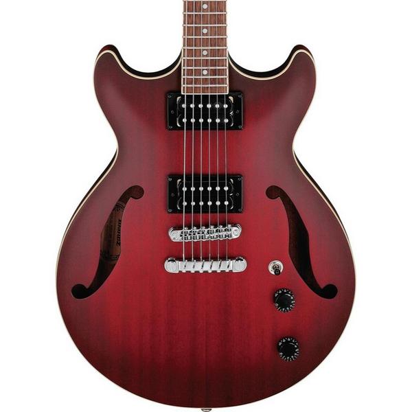 Полуакустическая гитара Ibanez AM53-SRF Sunburst Red Flat