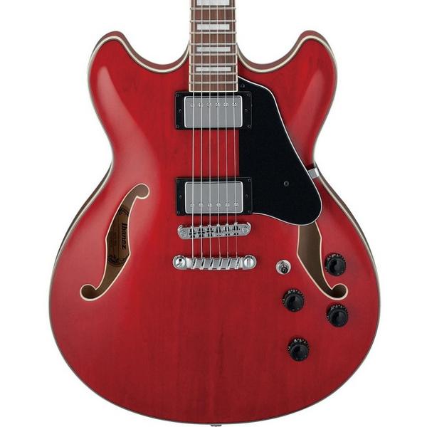 Полуакустическая гитара Ibanez AS73-TCD Transparent Cherry Red полуакустическая гитара ibanez as53 tkf