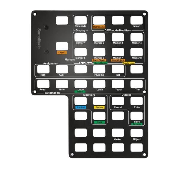 MIDI-контроллер iCON Сменная панель контроллера  APP Samplitude - фото 1
