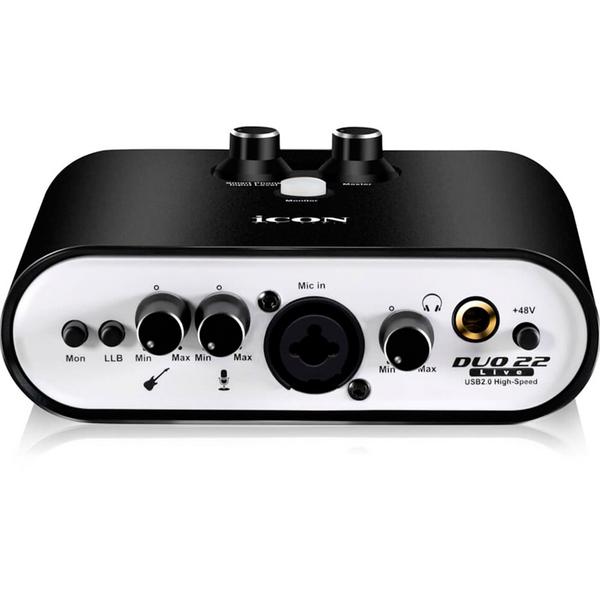 Аудиоинтерфейс iCON Duo22 Live мобильный аудиоинтерфейс mackie mixcaster live white