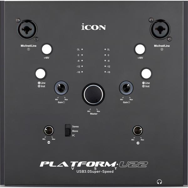 Аудиоинтерфейс iCON Platform U22 ProDrive III, Профессиональное аудио, Аудиоинтерфейс
